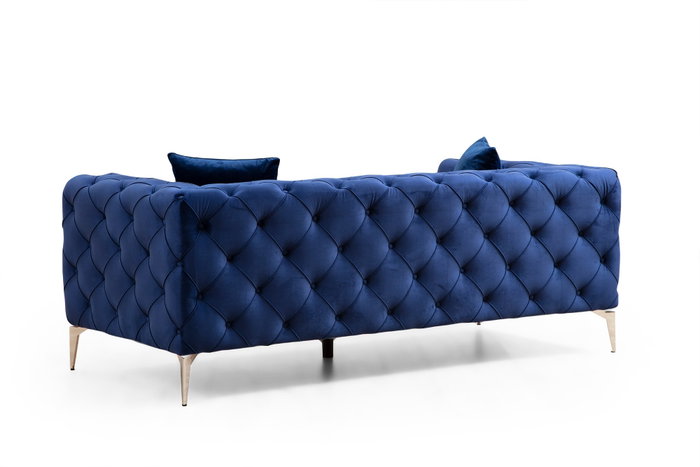 Atelier Del Sofa Como - Sofá de 2 plazas - Azul marino